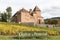 Castle of Pierreclos in Burgundy