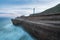 Castle Point Lighthouse, sunrise, Wairarapa New Zealand in the Wellington Region of the North Island of New Zealand, is the North