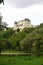 The castle of Pont-du-Château in France