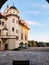 Castle Pruhonice. Sights of Czech Republic. Beautiful autumn in the Czech Republic.