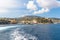 Castle rock and Marina Corta in Lipari