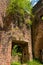 Castle ruin Stolzeneck along the long-distance hiking trail Neckarsteig