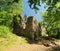 Castle ruin Zboreny Kostelec, Czech republic