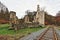 Castle ruins Hardenstein on the Ruhr near Witten near the Ruhr River