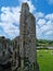 Castle ruins of narberth