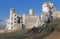 Castle ruins in Ogrodzieniec, Poland