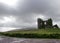 Castle ruins in ring of Kerry