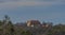 Castle Sadek on hill in forest near Kojetice village in Moravia region