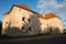 The Castle of Saint Miklos is built at the turn of the 14th and 15th centuries, Transcarpathian region