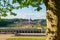 Castle sets on the main perspective of a french classical garden (Vaux-le-Vicomte