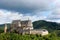 Castle situated in Vianden, Luxembourg , Europe