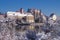 Castle In Snow On Sunny Winter Day, Ptuj, Slovenia