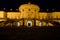 Castle solitude at night stuttgart