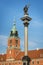 Castle Square with king Sigismund III Vasa column, Warsaw.