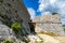 The castle Starigrad-Fortica in Omis in Croatia
