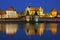 The Castle of the Teutonic Order located in the Polish town of Malbork