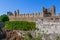 Castle of Tomar. The Knights Templar fortress which surrounds and protects the Convent of Christ