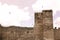 Castle tower in Buitrago de Lozoya Madrid Spain