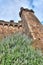 Castle tower in Montalcino