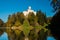 Castle of Trakoscan on the hill in autumn, Zagorje, Croatia