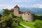 The castle in Vaduz, Liechtenstein.