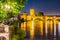 Castle Vecchio at summer night in Verona, Italy