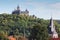 Castle view city of Wernigerode Germany