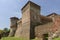 Castle view from south moat, Soncino