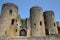 Castle of Villandraut in Gironde