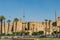 Castle and wall of Saladin Citadel of Cairo , proclaimed by UNESCO as a part of the World Heritage Site Historic Cairo