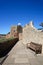 Castle and wall, Sidmouth.