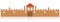 Castle Wall Toy Blocks Building Long Wooden Mural