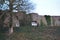 Castle Wall and Tree in Winter