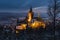 Castle and Wernigerode in Winter