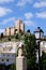 Castle and white town, Velez Blanco, Spain.