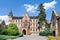 Castle and winery, Bzenec town, South Moravia, Czech republic