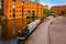 Castlefield, the inner city conservation area in Manchester, UK
