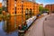 Castlefield, the inner city conservation area in Manchester, UK