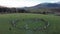 Castlerigg Stone Circle by drone Ariel view