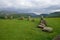 Castlerigg Stone Circle near Keswick in the Cumbrian Lake District