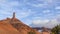 Castleton Tower, iconic rock formation in Castle Valley near Moab