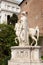 Castor - one of the statues of dioscuri in Campidoglio square,