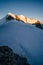 Castor and Pollux alpine peaks, Switzerland