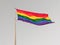 Castro District Rainbow Colored Flag, San Francisco, California
