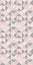 Casual triangles in pastel pink and light grey seamless pattern