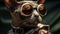 Cat In Goggles: A Stunning Fusion Of Dieselpunk And Macro Photography
