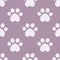 Cat paws seamless wallpaper pattern