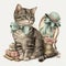 The Cat\\\'s Meow Shabby Chic Fashion for Your Feline