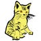 Cat Scouts icon cartoon design abstract illustration animal