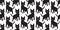 Cat seamless pattern black cat vector kitten Halloween isolated repeat background wallpaper illustration